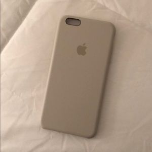 Apple iPhone 6s Plus silicone tan/beige case